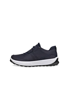 ECCO® Byway 2.0 chaussures imperméable en nubuck pour homme - Bleu marine - O