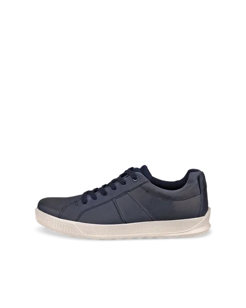 ECCO® Byway Herren Sneaker aus Nubukleder - Marineblau - O