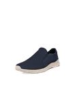 ECCO® Irving chaussures sans lacet en cuir pour homme - Bleu marine - M