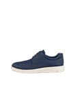 Moški čevlji Derby iz nubuck usnja ECCO® S Lite Hybrid - Mornarsko modra - O