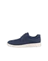 Pánská nubuková obuv Derby ECCO® S Lite Hybrid - Tmavě modrá - O