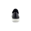 Męskie skórzane sneakersy ECCO® Soft 7 - Granatowy - Heel