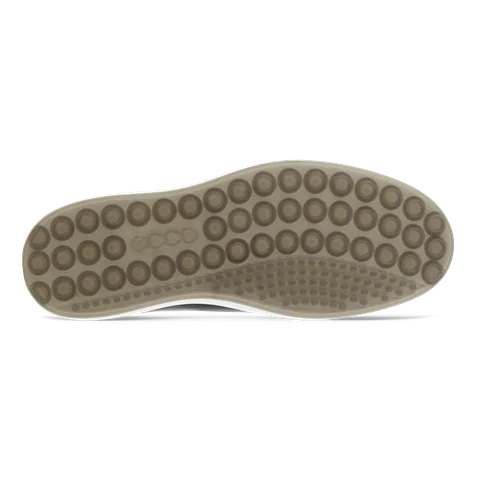 Męskie skórzane sneakersy ECCO® Soft 7 - Granatowy - Sole