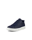 Men's ECCO® Street 720 Leather Gore-Tex Trainer - Navy - M