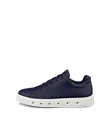 Men's ECCO® Street 720 Leather Gore-Tex Trainer - Navy - O