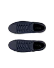 ECCO® Street 720 baskets en cuir Gore-Tex pour homme - Bleu marine - Top_Left_Pair