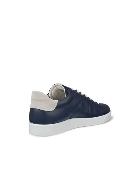 ECCO® Street Lite Skinnsneaker herr - Marinblå - B