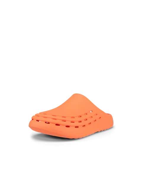 ECCO® Cozmo Slide unisex bőrpapucs - Narancs - M