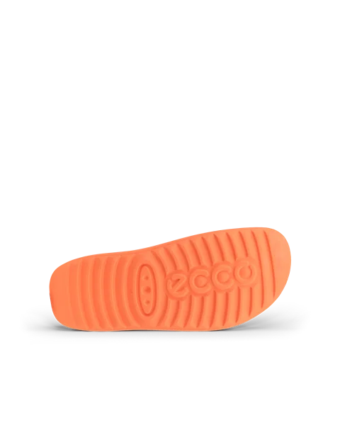 Unisex pantofle ECCO® Cozmo Slide - Oranžová  - S