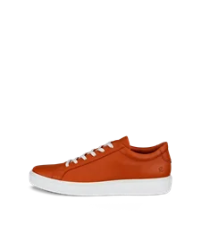 ECCO® Soft 60 Herren Ledersneaker - Orange - O