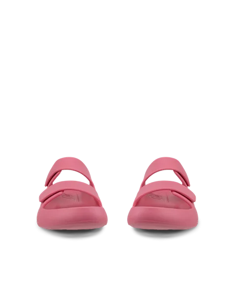 Unisex ECCO® Cozmo E sandaali kahdella remmillä - Pink - Front_Pair