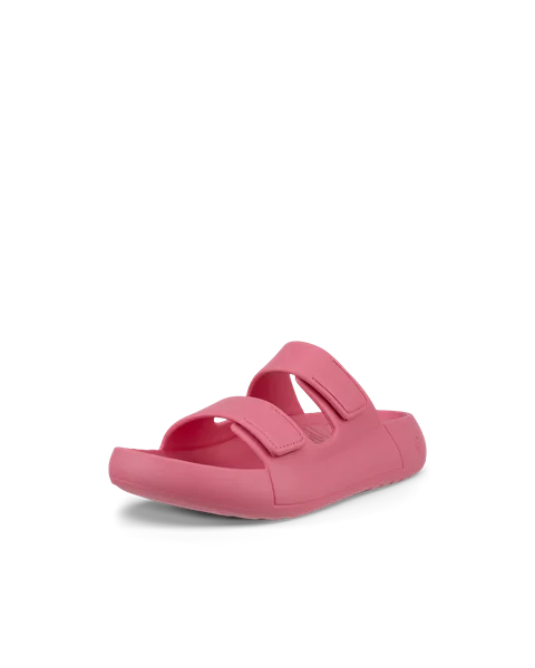 Unisex ECCO® Cozmo E Two Strap Sandal - Pink - M