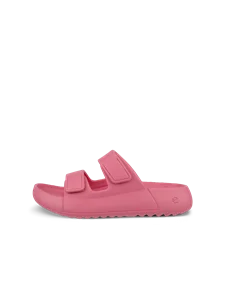 Unisex ECCO® Cozmo E Two Strap Sandal - Pink - O