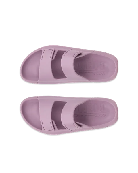 ECCO® Cozmo E Unisex Sandale mit zwei Riemen - Lila - Top_Left_Pair