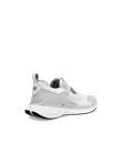 Men's ECCO® Biom 2.2 Suede Trainer - White - B