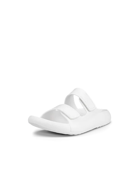 ECCO® Cozmo E uniseks sandale s dvjema trakama - Bijela - M