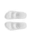 Sandálias duas tiras unisexo ECCO® Cozmo E - Branco - Top_Left_Pair