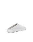 Men's ECCO® Cozmo Leather Mule Sandal - White - B