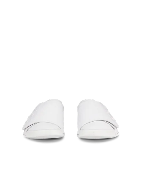 Chinelos couro  homem ECCO® Cozmo - Branco - Front_Pair