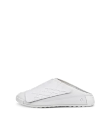 ECCO® Cozmo mules en cuir pour homme - Blanc - O