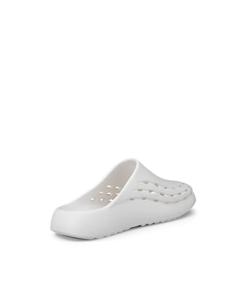 Unisex pantofle ECCO® Cozmo Slide - Bílá - B