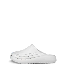 Unisex pantofle ECCO® Cozmo Slide - Bílá - O