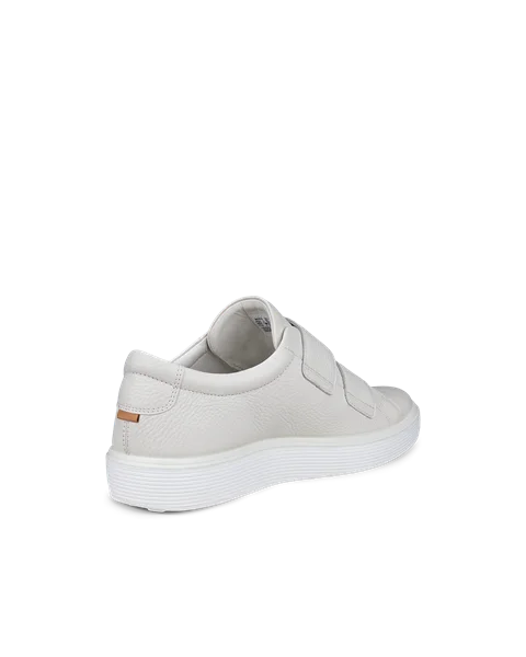 ECCO® Soft 60 Heren leren sneaker - Wit - B