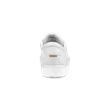 Męskie skórzane sneakersy ECCO® Soft 60 - Biały - Heel