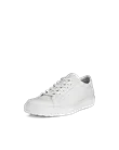Moški usnjeni ležerni čevlji ECCO® Soft 60 - bela - M