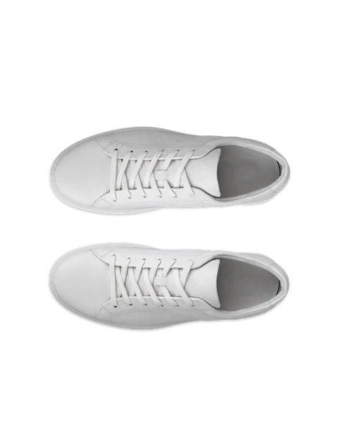 ECCO® Soft 60 Herren Ledersneaker - Weiß - Top_Left_Pair