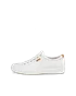 Męskie nubukowe sneakersy ECCO® Soft 7 - Biały - O