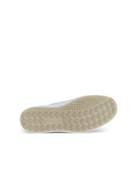 Męskie skórzane sneakersy ECCO® Soft 7 - Biały - S