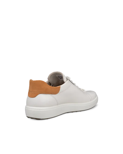 ECCO® Soft 7 Herren Ledersneaker - Weiß - B
