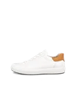 ECCO® Soft 7 Herren Ledersneaker - Weiß - O