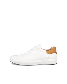 ECCO® Soft 7 Herren Ledersneaker - Weiß - O