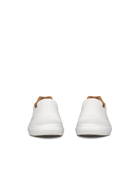 Ténis couro homem ECCO® Soft 7 - Branco - Front_Pair