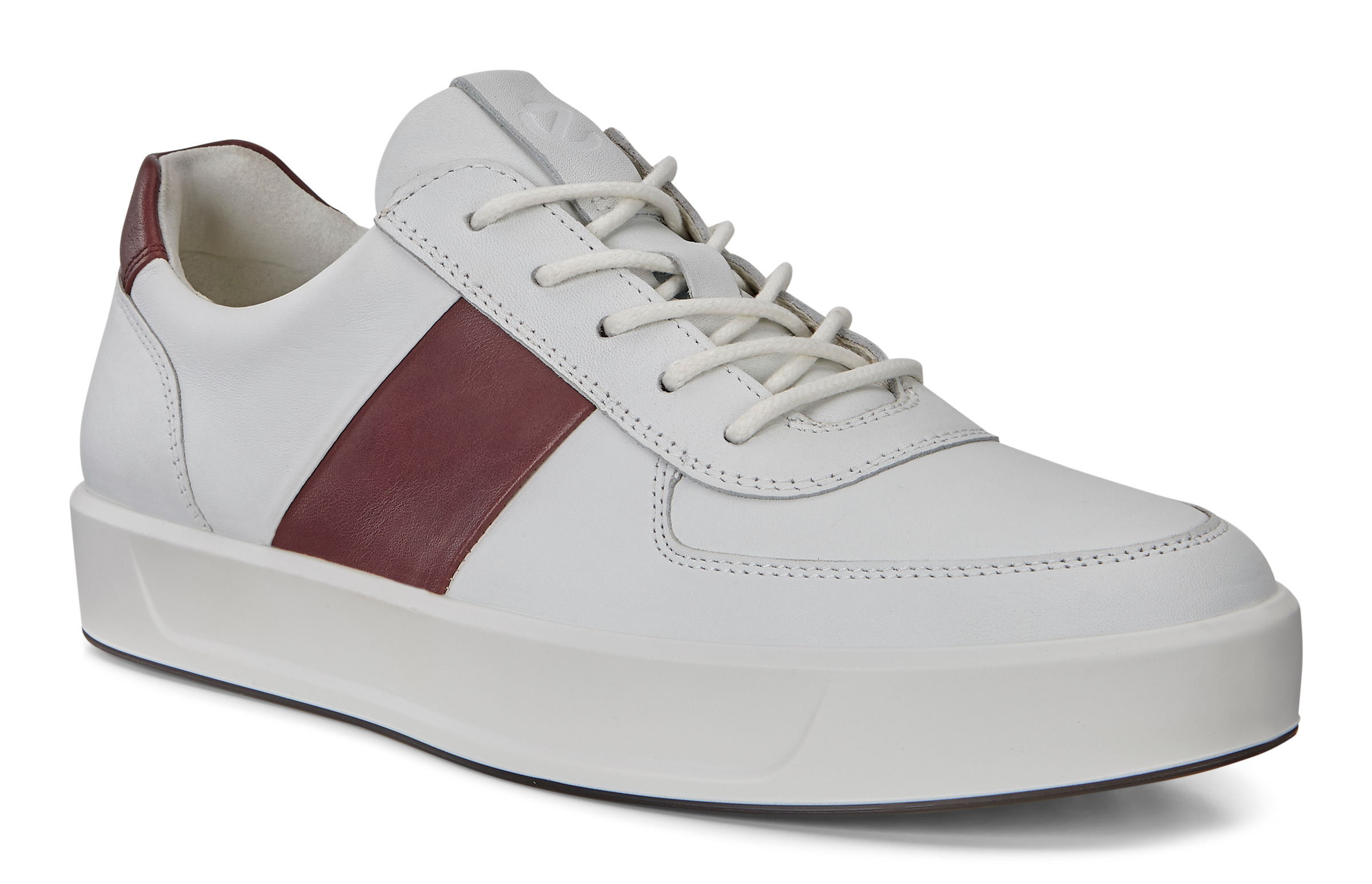 ECCO SOFT 8 M | LEGER | SCHUHE | HERREN | ECCO® OFFIZIELLER Ecco Herren Soft 8 Men's Hohe Sneaker, Weiß (White), 47 EU