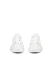 ECCO® Street 720 Gore-Tex sneakers i læder til herrer - Hvid - Front_Pair