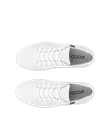 ECCO® Street 720 Gore-Tex sneakers i læder til herrer - Hvid - Top_Left_Pair