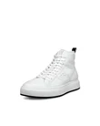 ECCO® Street Ace Herren High-Top Sneaker aus Leder - Weiß - M