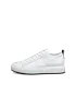 Men's ECCO® Street Ace Leather Trainer - White - O