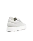 ECCO® Street Ace RAL7000 Herren Sneaker aus Nubukleder - Weiß - B