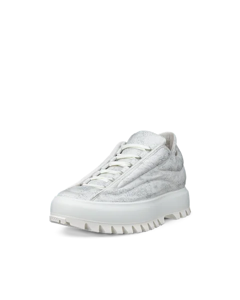 ECCO® Street Ace Ral7000 baskets en cuir pour homme - Blanc - M