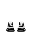 ECCO® Street Court herre sneakers skinn - Hvit - Front_Pair
