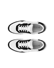 ECCO® Street Court herre sneakers skinn - Hvit - Top_Left_Pair