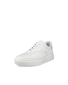 ECCO® Street Court odiniai sportbačiai vyrams - Baltas - M