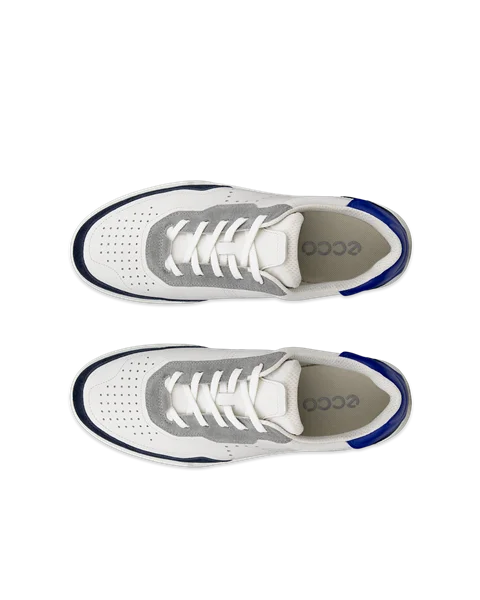 ECCO® Street Court odiniai sportbačiai vyrams - Baltas - Top_Left_Pair