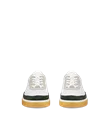 ECCO® Street Court Herren Ledersneaker - Weiß - Front_Pair