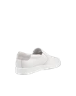 Męskie skórzane sneakersy wsuwane ECCO® Street Lite - Biały - B