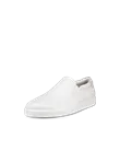 Męskie skórzane sneakersy wsuwane ECCO® Street Lite - Biały - M